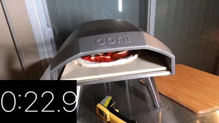Pepperoni pizza cooked in the Ooni Koda | Real Time