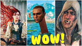 Dumb Yet HILARIOUS Funny Glitches in Assassin's Creed Games (2007-2021)