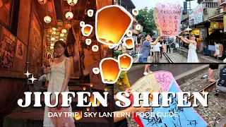 🇹🇼 Taiwan Jiufen Shifen Day Trip | 九份🏮十分老街 | Sky Lantern | Spirited Away Town | Food | Earthquake