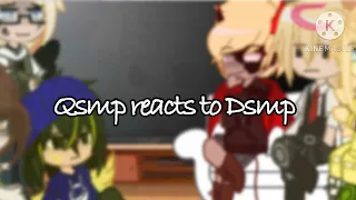 Qsmp reacts to dsmp // part 1+2 // Fluff?