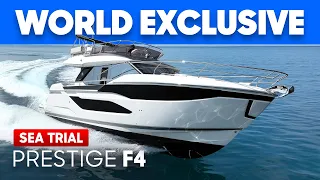 Testing the New 50ft Flybridge King? Meet the Prestige F4