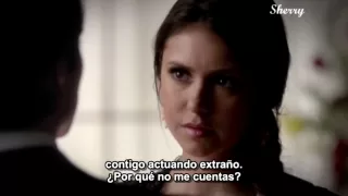 Elena le dice a Damon la razón de su ruptura con Stefan(4x07)subtitulado
