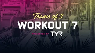 2022 TYR WZAOC Team Workout 7