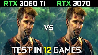 RTX 3060 Ti vs RTX 3070 | Test in 12 Latest Games | 1080p - 1440p | in 2023