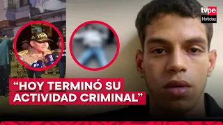 ‘Maldito Cris’: PNP brinda detalles sobre la muerte del asesino de sereno en enfrentamiento