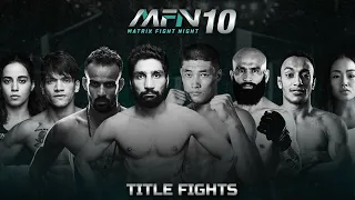 Matrix Fight Night 10 | Sanjeet vs Atabek (UAE), Dhruv vs Uloomi Karim(Pak) fight Predictions(Hindi)