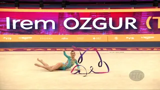 OZGUR Irem (TUR) - 2019 Rhythmic Worlds, Baku (AZE) - Qualifications Ribbon