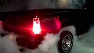 1990 Chevy 454SS Burnout!