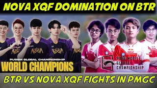 NOVA XQF DOMINATION ON BTR IN PMGC FINAL | PMGC FINALS BTR VS NOVA XQF ALL FIGHTS | BTR VS NV XQF