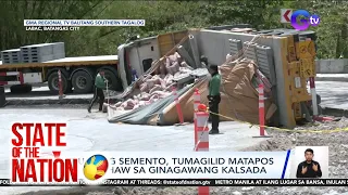 State of the Nation Part 1 & 2: Nabalahaw na truck; Pinarereview ang minimum wage rate;... atbp.