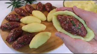Have you ever eaten potato meatballs like this? From now on you will always cook like this!
