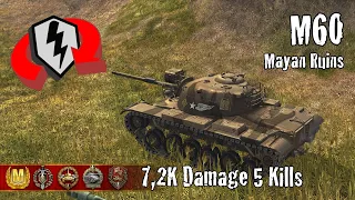 M60  |  7,2K Damage 5 Kills  |  WoT Blitz Replays