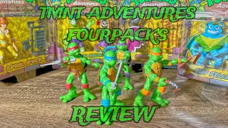 TMNT ADVENTURES 4-PACKS REVIEW PT.1