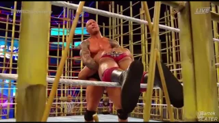 Jinder Mahal vs Randy Orton Punjabi Prison Match Battleground 2017 Highlights