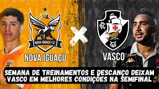 VASCO x NOVA IGUAÇU - MOMENTOS DIFERENTES PRA SEMIFINAL CARIOCA