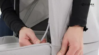 How to Attach the Fabric to the Cot S Lux I BALIOS S LUX Stroller Travel System I CYBEX