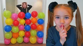 las ratitas pretend play una puerta de globos de colores aprende ingles para niños for kids