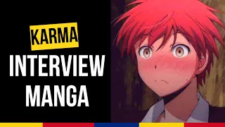 Interview Manga - Karma : Tu sais danser ? Nagisa en fille tu likes ?