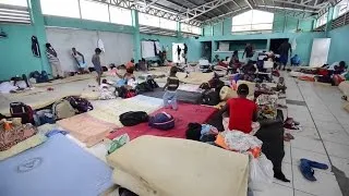 African migrants stuck in Central America