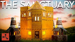 The Sanctuary - The STRONGEST Solo BUNKER Base In RUST!? - 2023