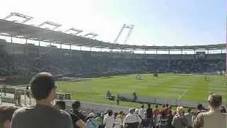 25/03/2012 TOULOUSE FC - Auxerre : HOMMAGE aux victimes de Toulouse