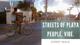 Street Vibe Walking Around City Virtual Tour Playa del Carmen