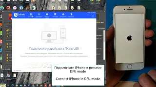 Iphone 8 обход код пароля с помощью UnlockTool. Iphone 8 bypass passcode with UnlockTool