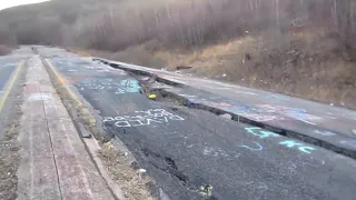 Centralia, Pennsylvania's Graffiti Highway in 2013