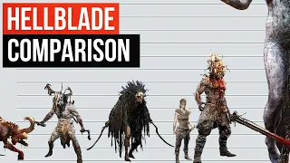 Hellblade Senua’s Sacrifice Creatures Size Comparison