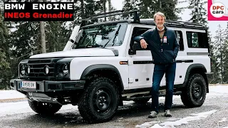 INEOS Grenadier with BMW engine taking on Land Rover Defender