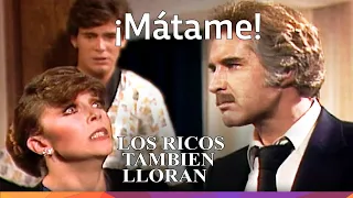 Mariana atrapada junto a Beto - "Los ricos también lloran" - 1979