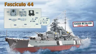 Construye el acorazado Bismarck - Fascículo 44 - Agora models en español