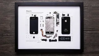 Epic Handmade Real Smartphone Frames - Grid Studio