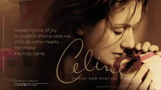 Celine Dion - Oh Holy Night (with lyrics)