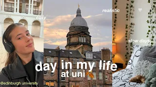 day in my life at edinburgh university | realistic, settling in again & cosy vibes