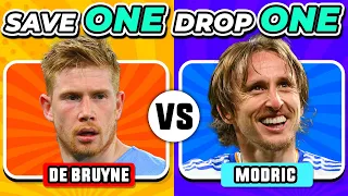 ⚡️ SAVE ONE DROP ONE PLAYER ⚽ TUTI FOOTBALL QUIZ 2024 ✨