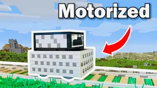 I Built a LEGO MINECART that Actually WORKS…