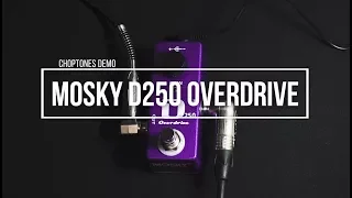 Mosky Pedals | D250 Overdrive | Playthrough (DOD D250)