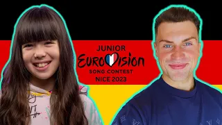 LET’S REACT TO GERMANY’S ENTRY FOR JUNIOR EUROVISION 2023 | FIA - OHNE WORTE