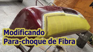 modificando para-choque traseiro