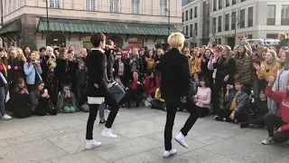 [190412] MONT BUSKING Will you be my girlfriend (Poland, Warsaw)