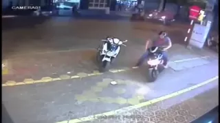Угон мотоциклов - видео приколы - motorcycle theft - video jokes