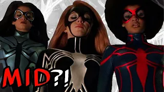 Reviewing Sony's SPIDER-WOMAN designs (Madame Web)