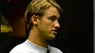 Stephen Hendry interview 1994, Stirling