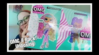 OMG Dolls 4-Pack Unboxing!