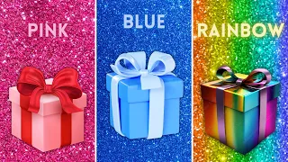 Choose Your Gift🎁Pink Blue Rainbow Edition