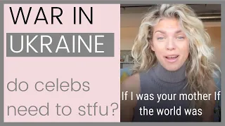 HOW TO HELP UKRAINE: Do "Tone Deaf" Celebrities Need To Shut Up? | Shallon Lester