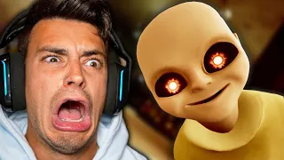BABYSITTING THE SCARIEST BABY EVER! (The Baby In Yellow - FULL GAME)