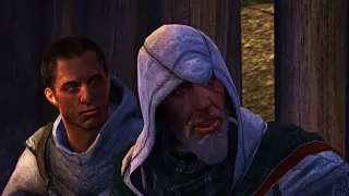 Assassin's Creed Revelations - воспоминание Альтаира, где он передаёт ключи Масиафа