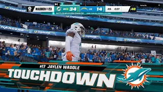 Madden NFL 23 (Online) - I did the Waddle again lol